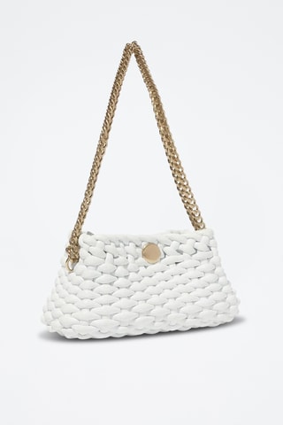 Borsa a spalla in pelle - Bianco - Proenza