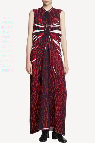 Abito lungo senza maniche - Rosso - Proenza