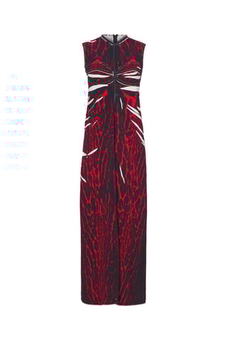 Abito lungo senza maniche - Rosso - Proenza