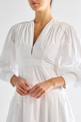 Abito midi - Bianco - Proenza