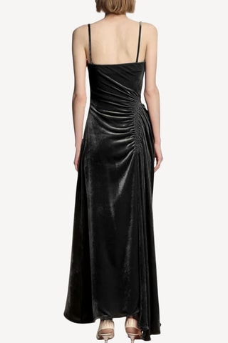 Abito lungo senza maniche - Nero - Proenza