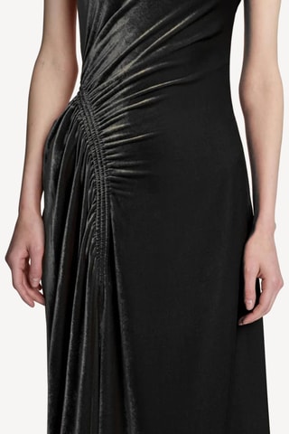 Abito lungo senza maniche - Nero - Proenza