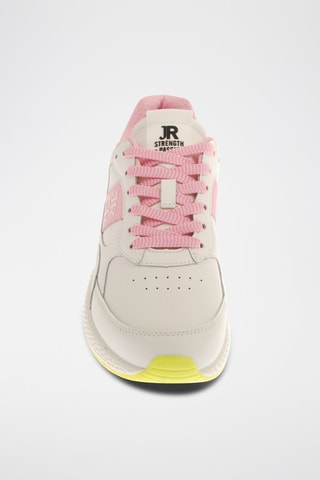 Zapatillas de piel - Blanco