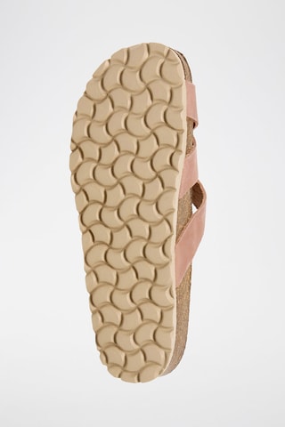 Mules em couro - Rosa