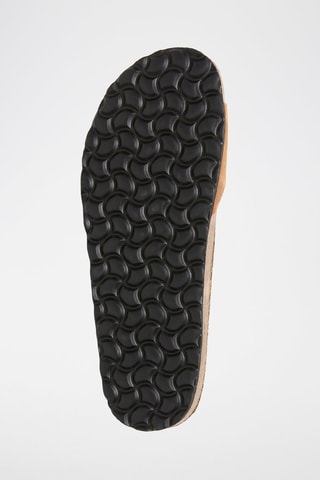 Mules em couro - Castanho