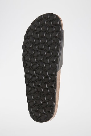 Mules em couro - Preto