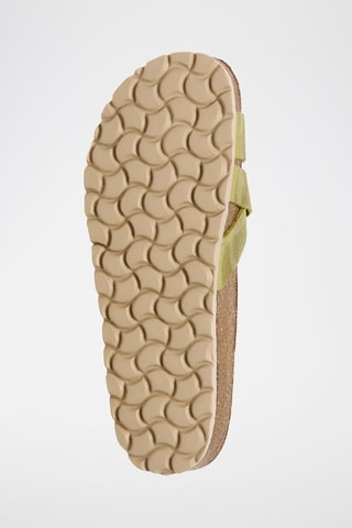 Mules en cuir - Vert