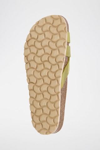 Mules em couro - Verde