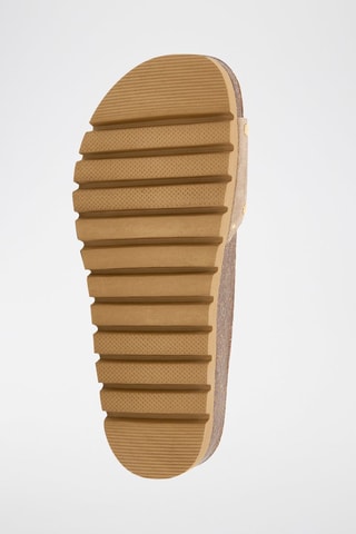 Mules en nubuck - Marron foncé