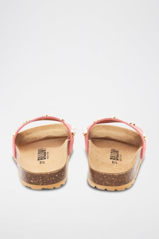 Mules en nubuck - Rose