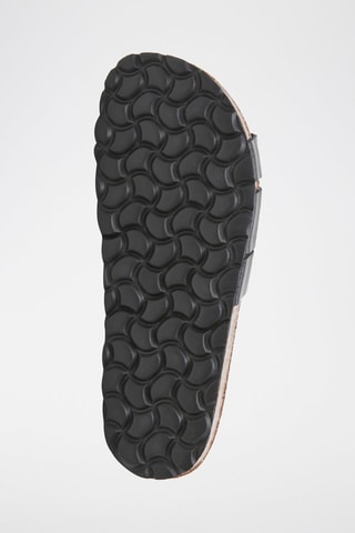 Mules en cuir - Noir