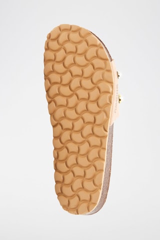 Mules en nubuck - Rose poudré