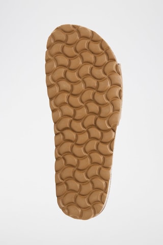 Mules en nubuck - Marron clair