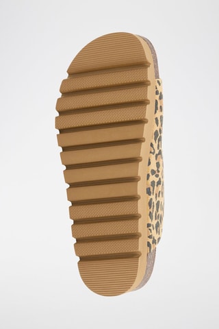 Mules à plateforme - Marron