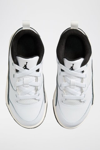 Flight Court en cuir - Blanc et noir - Jordan