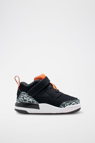Jordan Spizike en cuir - Noir et orange