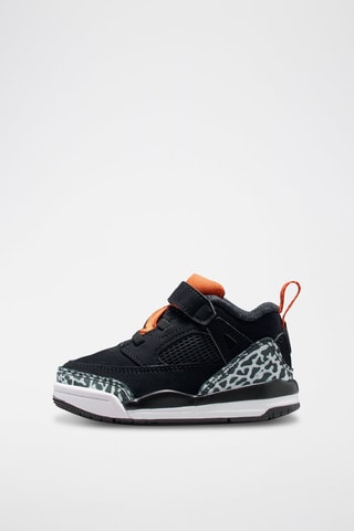Jordan Spizike en cuir - Noir et orange