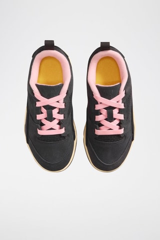 Jordan Flight Court en cuir - Noir