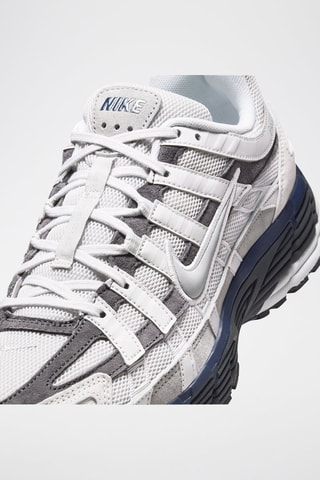 Nike P-6000 en cuir - Gris clair et anthracite