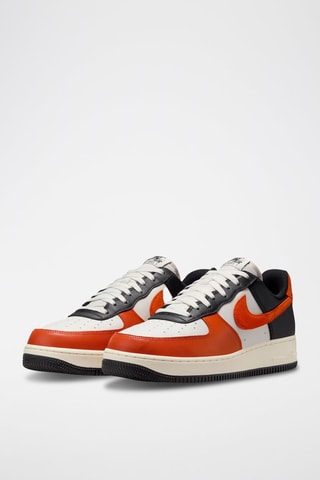 Nike Air Force 1 '07 LV8 en cuir - Noir et corail