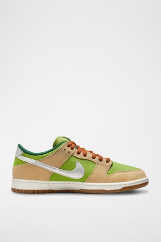 SB Dunk Low Pro en nubuck - Vert - Nike