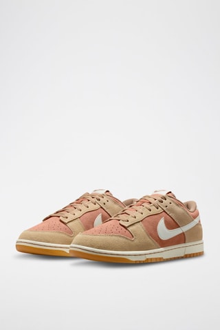 Nike Dunk Low Retro SE en nubuck - Beige et corail