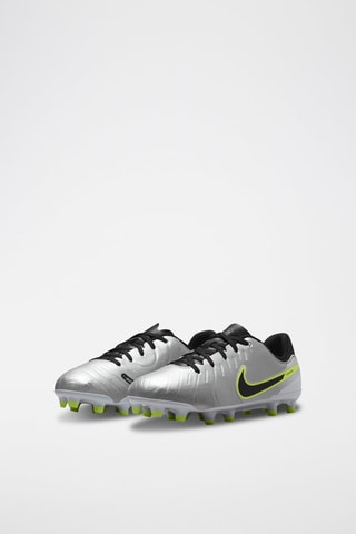 Nike Jr. Tiempo Legend 10 Academy MG en cuir - Gris