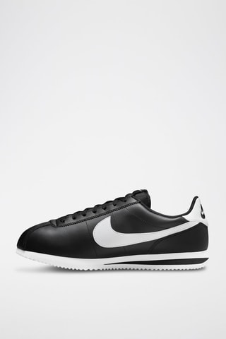 Nike Cortez en cuir - Noir et blanc