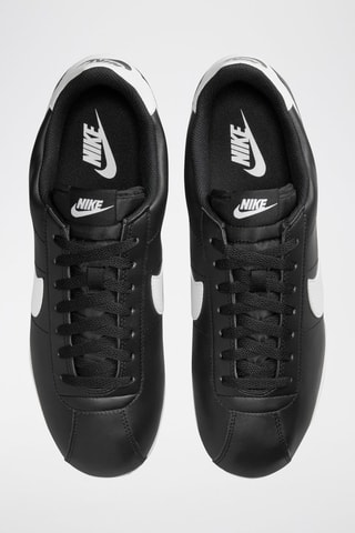 Nike Cortez en cuir - Noir et blanc