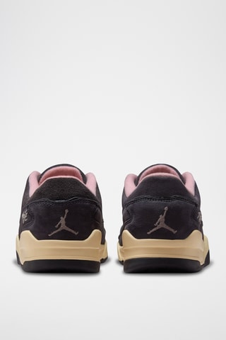 Jordan Flight Court en cuir - Noir