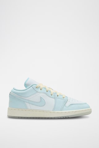 Air Jordan 1 en cuir - Blanc et ciel