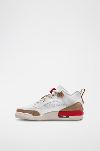 Jordan Spizike en cuir - Blanc et rouge