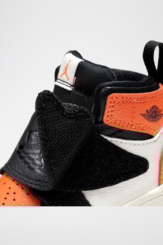 Sky Jordan 1 en cuir - Noir