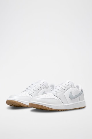 Air Jordan 1 Low G en cuir - Blanc - Nike