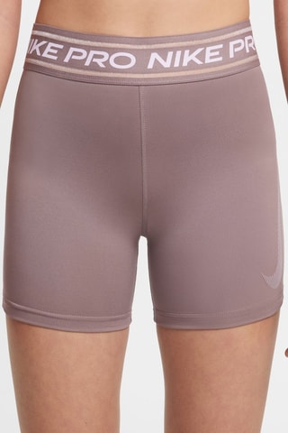 Panty taille haute Nike Pro - Taupe