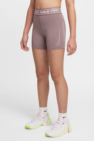 Panty taille haute Nike Pro - Taupe