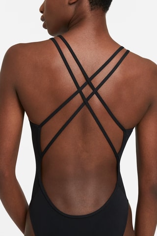 Maillot 1 pièce HydraStrong Solid - Noir