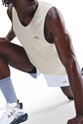 Débardeur de running Solar Chase - Beige