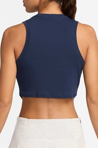 Débardeur court Nike Sportswear Chill Knit - Bleu marine