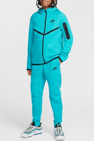 Pantalon polaire de survêtement Nike Sportswear Tech - Turquoise