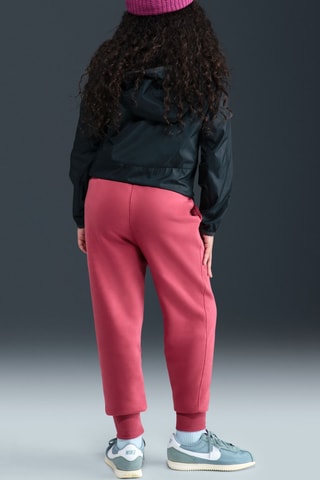 Pantalon polaire taille haute Sportswear Club - Rouge