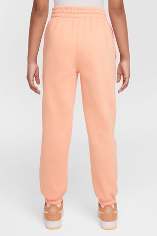 Pantalon polaire taille haute Sportswear Club - Saumon