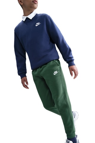 Pantalon polaire taille haute Sportswear Club - Vert foncé