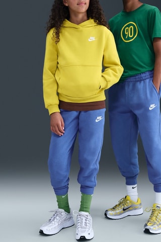 Pantalon polaire taille haute Sportswear Club - Bleu cobalt