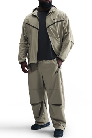 Pantalon oversize Nike Tech - Beige clair