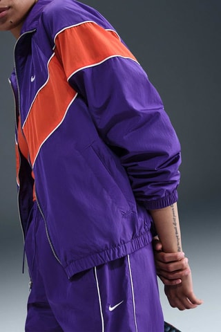 Pantalon taille haute Windrunner - Violet