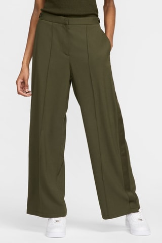 Pantalon en laine - Vert olive
