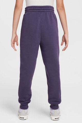 Pantalon polaire taille haute - Violet