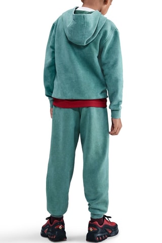 Pantalon polaire tie and dye Club - Vert clair