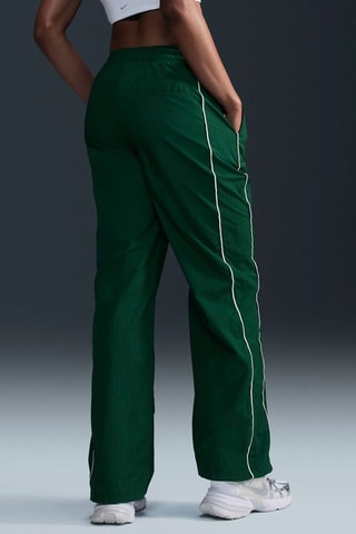 Pantalon taille haute - Vert émeraude